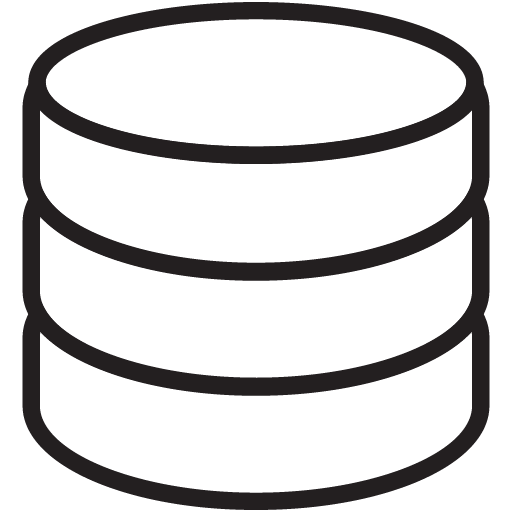 Database Vector Icon, 46740