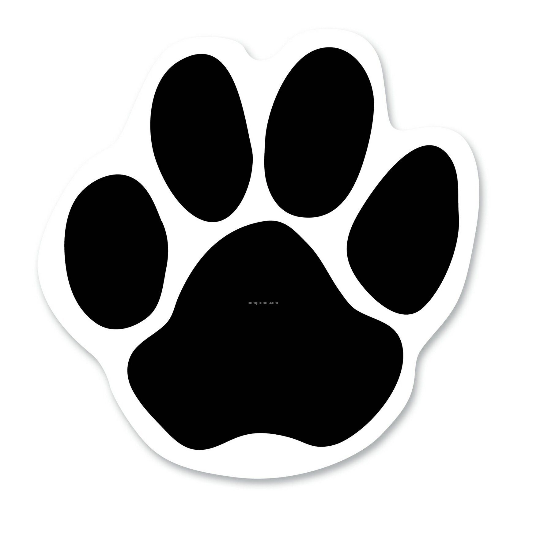 Dog Paw Print Template ClipArt Best