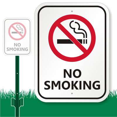 No Smoking Sign - Smoking Signs, No Smoking Sign, SKU: K-