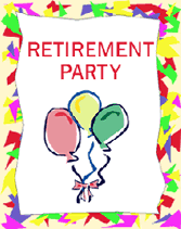 Retirement Party Free Printable Party Invitations