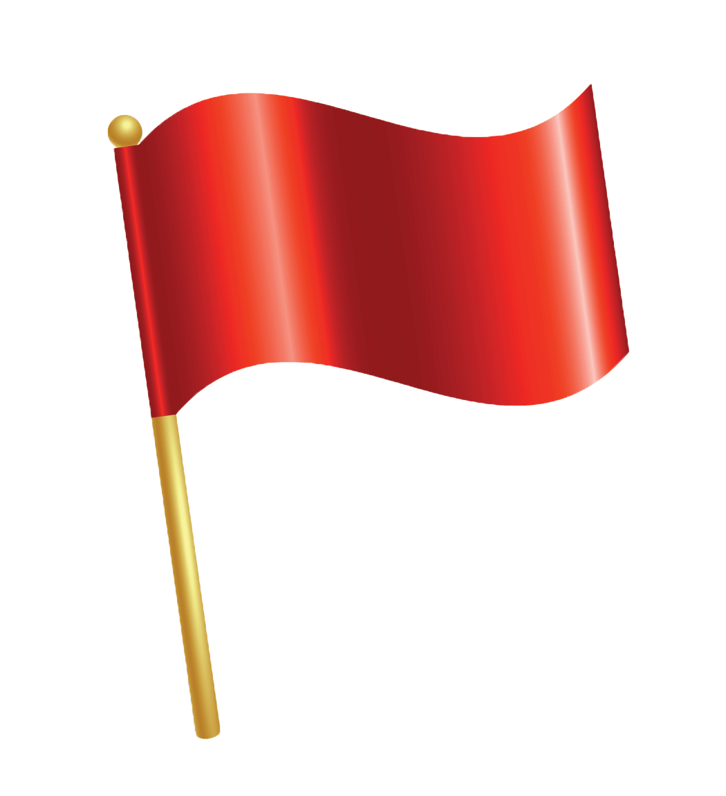small red flag clipart - photo #21