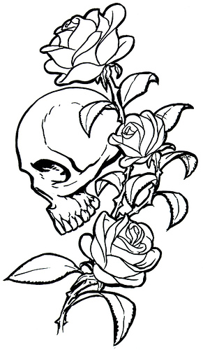 Aroens Yellow Rose Tattoo
