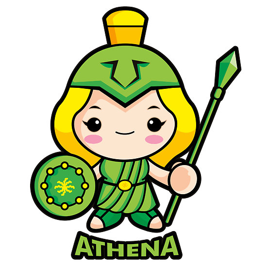 Goddess of war Athena" by Boians | Redbubble