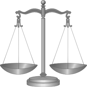 Law Balance Scale - ClipArt Best