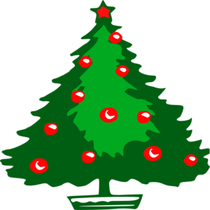 Christmas Tree clip art - vector clip art online, royalty free ...