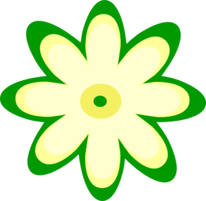 Yellow Flowers Clip Art - vector clip art online ...