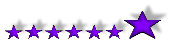 Star Clip Art - Purple Star Dividers - Stars