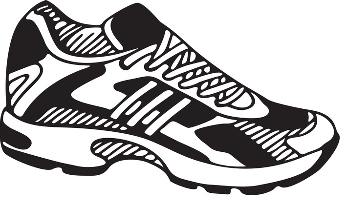 sport shoes clipart - photo #17