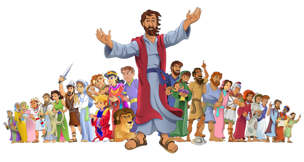 Cartoon Bible Characters Images & Pictures - Becuo