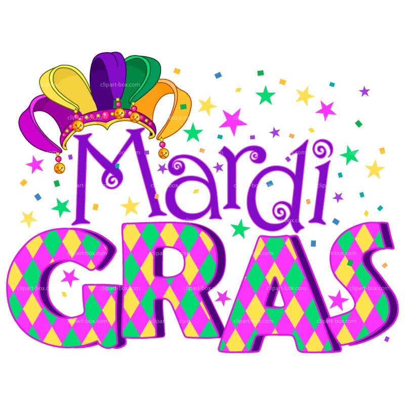 Mardi Gras Clip Art Borders - Free Clipart Images