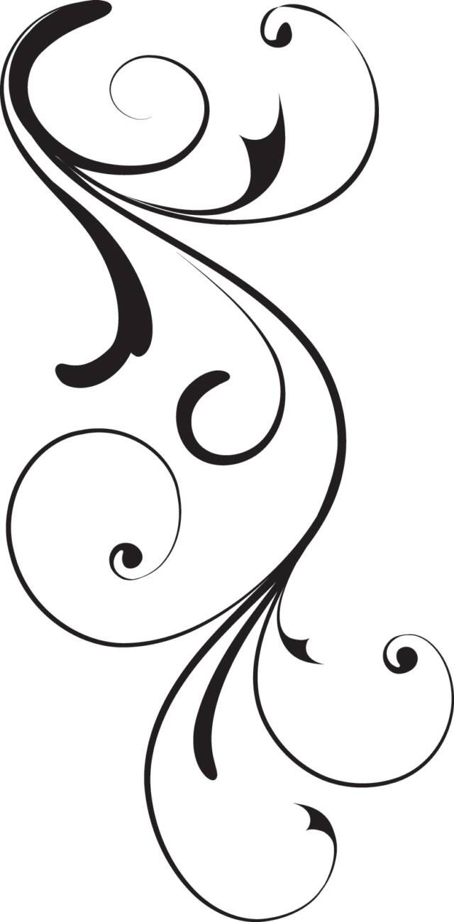 Swirl Design | Swirls, Stencils and ...