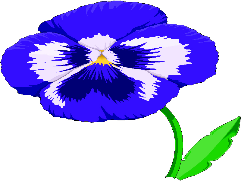 Pansy Clipart - Free Clipart Images