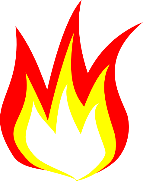 Fire Flame Cartoon - Free Clipart Images