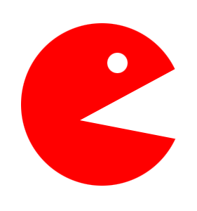 Pacman Red - ClipArt Best