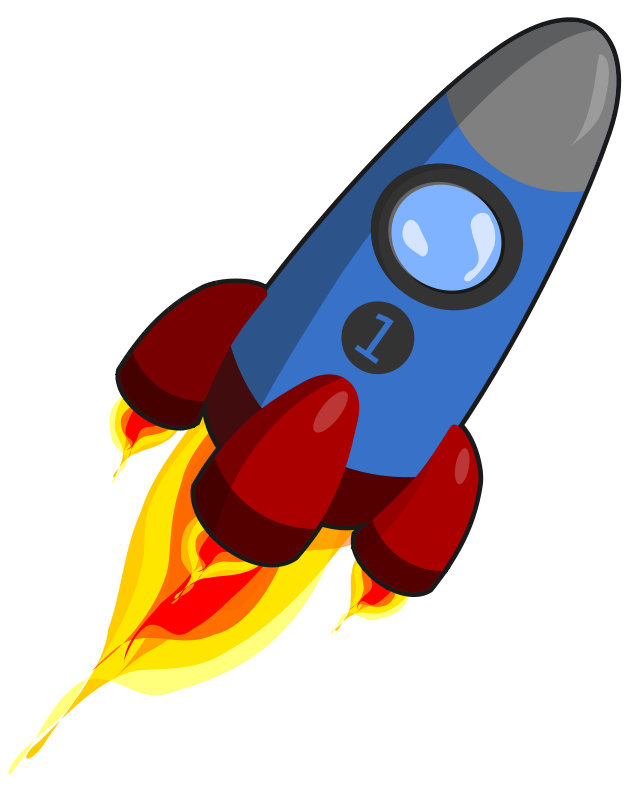 Rocket Ship Clip Art - Tumundografico
