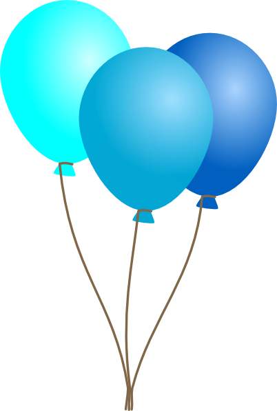 Clip art of balloons