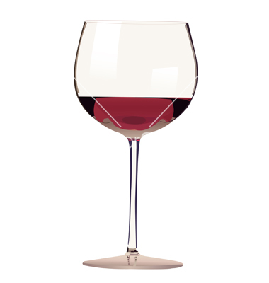 Wine Glass Vector Graphics