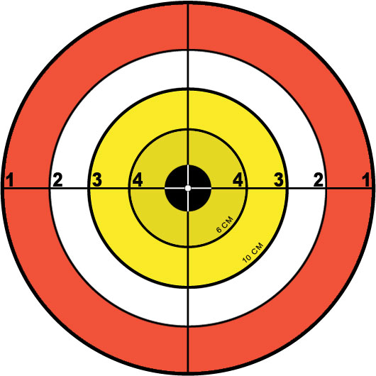 hunting target clipart - photo #16