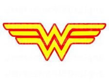 Free Wonder Woman Font Clipart - Free to use Clip Art Resource
