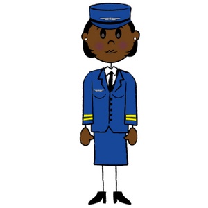 Pilot Clipart Image - clip art illustration of a stick figure ...