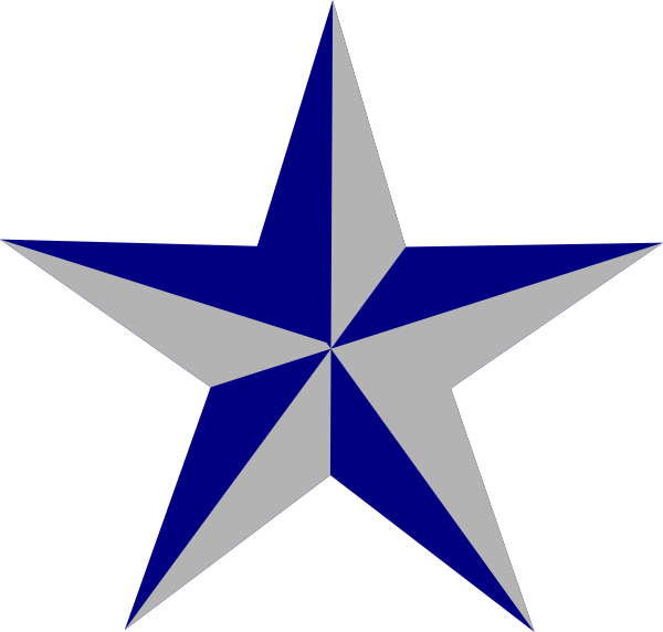 Turquoisetexas star clipart