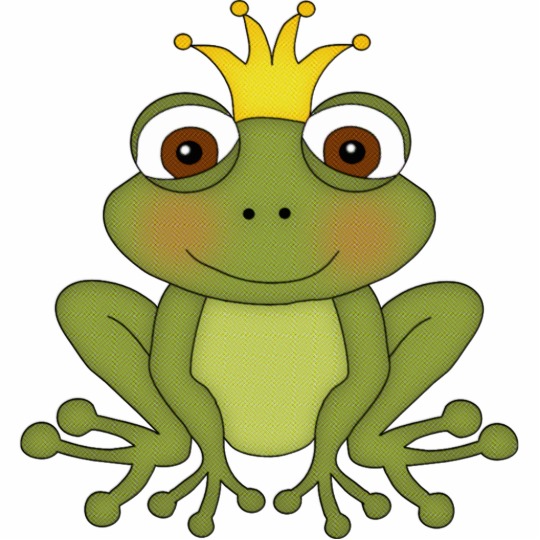 Fairy Tale Frog Prince with Crown Cutout | Zazzle