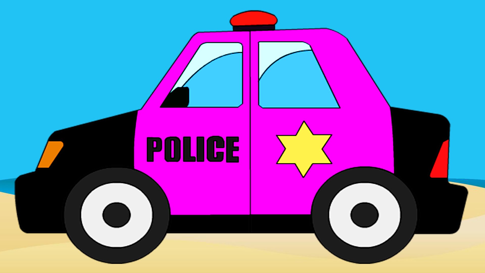 Learn Colors with Police Cars | Learning Colors | Kids Police Car ...