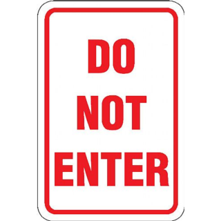 Free clipart do not enter sign