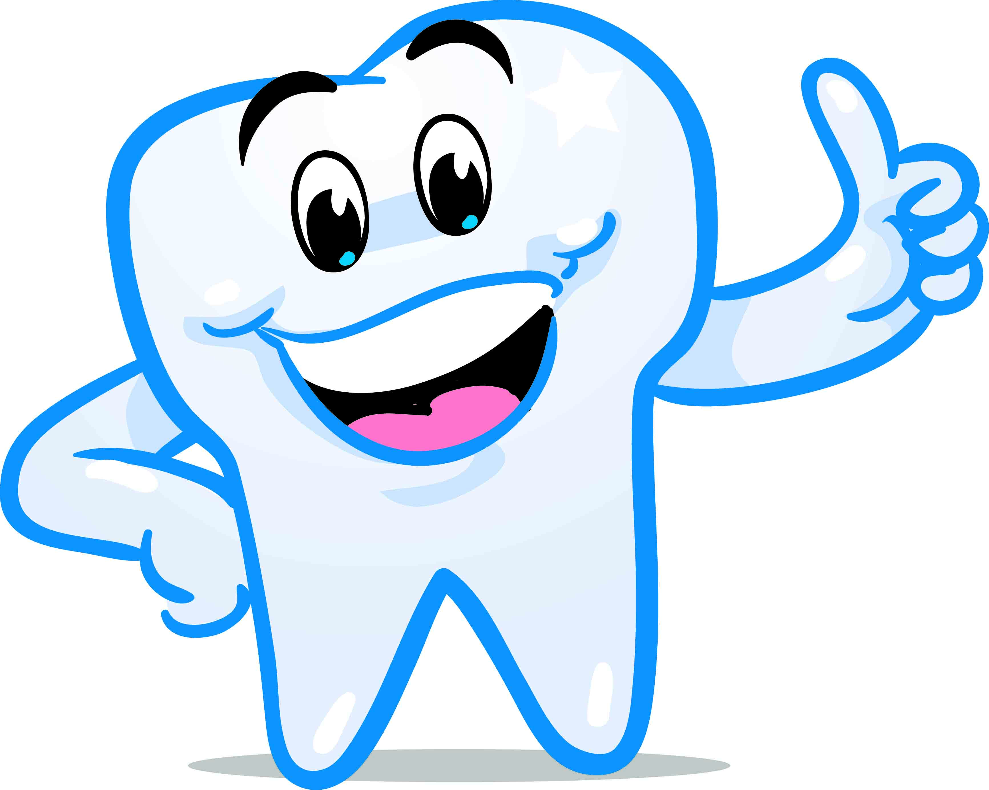 Person smiling teeth clipart