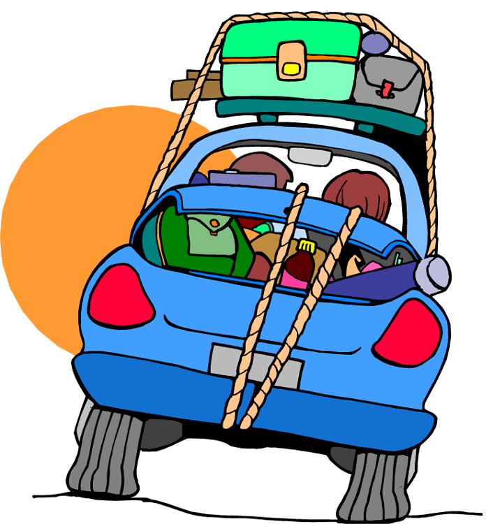 Road Trip Clipart - Tumundografico