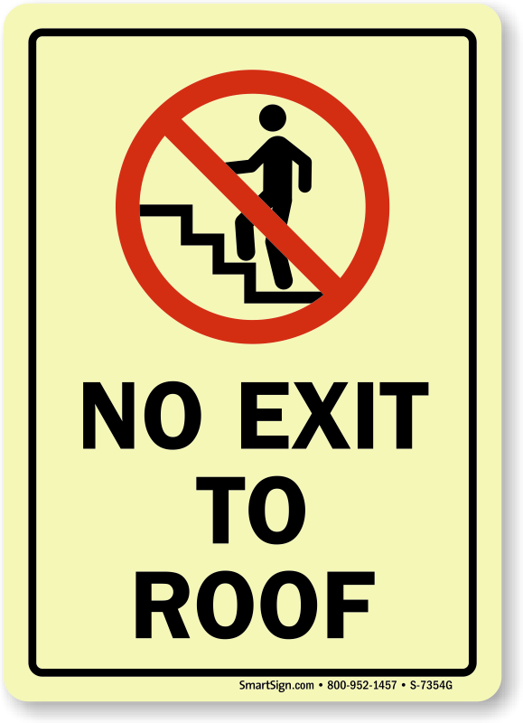 clip art no exit - photo #35