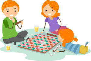 Board games for kids clipart