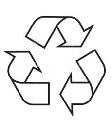 Recycling Symbols Printable Clipart - Free to use Clip Art Resource