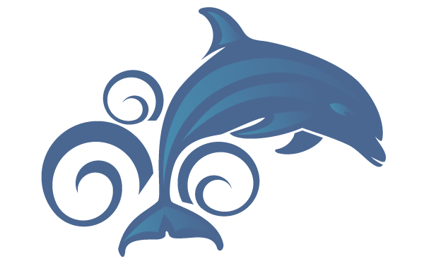 Dolphin logo clipart