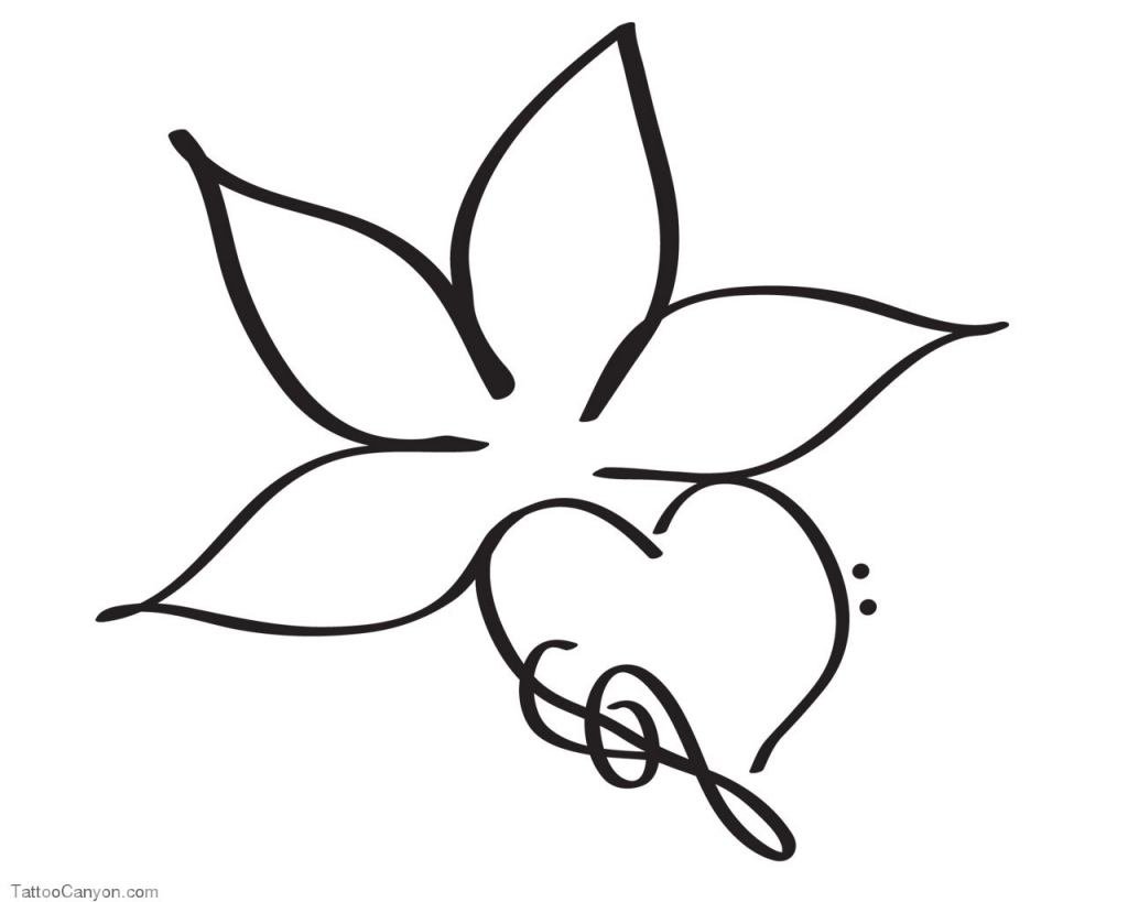 Easy Flower Tattoo Designs How To Draw A Cool Simple Daisy Flower ...