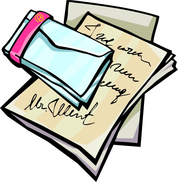 Letter Writing Clip Art