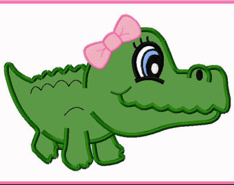Clipart baby alligator