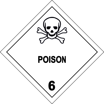 Poison Sign Clipart