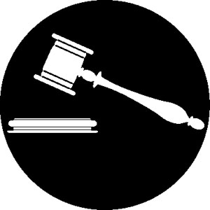 Gavel Black And White Clipart