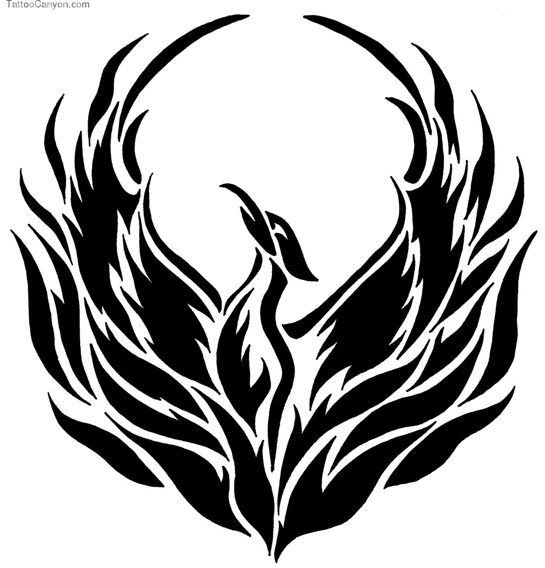 Dragon And Phoenix Bass Tattoo Stencil | Fresh 2017 Tattoos Ideas