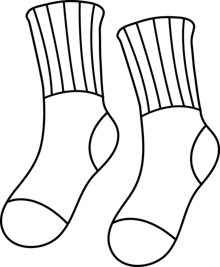 Best Photos of Pair Of Socks Coloring - Christmas Stocking ...