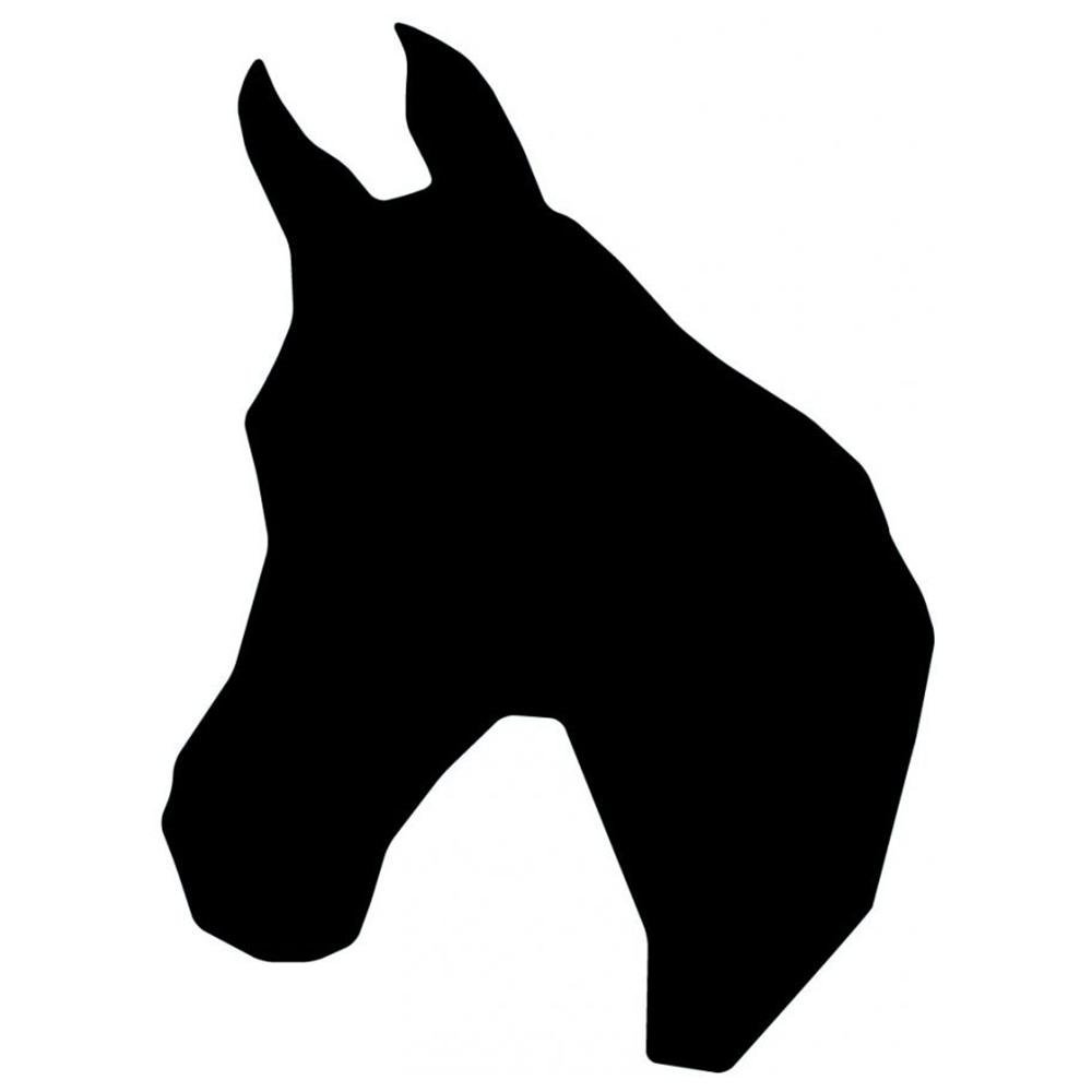 clipart horse head silhouette - photo #16