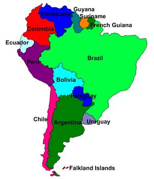 Best Photos of Labeled Map Of South America - South America Map ...