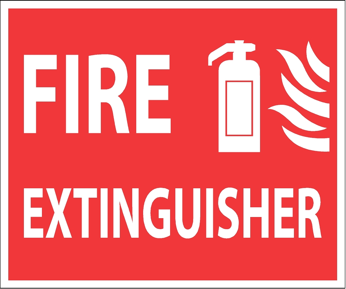 Printable Fire Extinguisher Signs