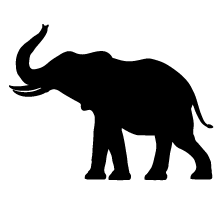 Elephant Silhouettes - ClipArt Best