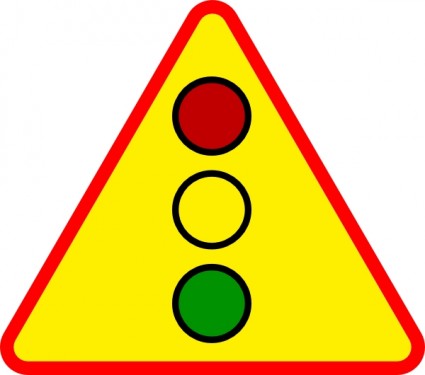Traffic light signs clipart