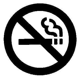 No smoking signs and clip art