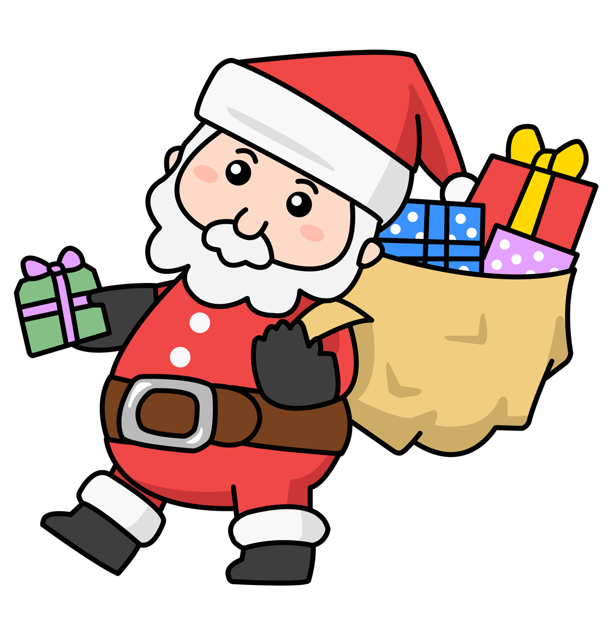 Pics Of Cartoon Santa | Free Download Clip Art | Free Clip Art ...