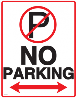Printable No Parking Signs | BLACK+DECKER Laminating