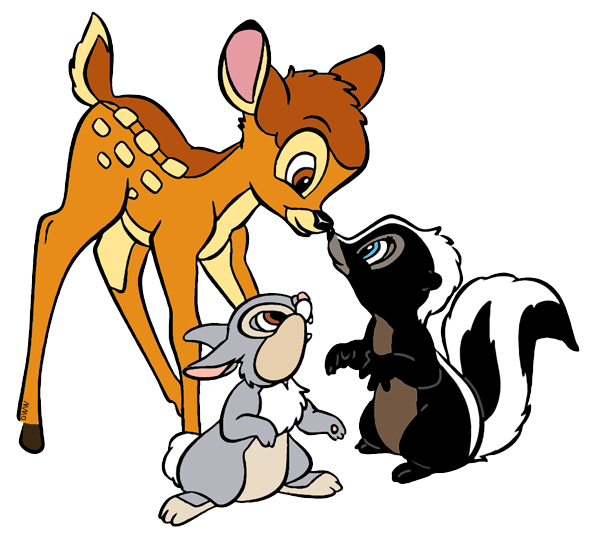 disney clipart- bambi group - photo #2